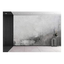 wall26 - Old Wall Texture Gray Plaster Grunge Background - Removable Wall Mural | Self-Adhesive Large Wallpaper - 100x144 inches