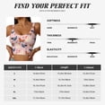 thumbnail image 5 of Bixox Women's Funny Chicken Pattern Fitness Navel Tank Top U-Back Yoga Tank Top Sweatshirt Sports Bra, 5 of 7