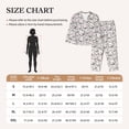 thumbnail image 3 of Rateoe Cute Baseball Pattern Womens Pajamas Set Long Sleeve Sleepwear Button Down Nightwear Soft Cotton Pj Lounge Sets, 3 of 9