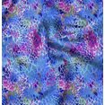thumbnail image 1 of Soimoi Blue Rayon Fabric Leopard Animal Skin Print Fabric by Yard 56 Inch Wide, 1 of 6