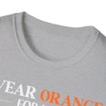 thumbnail image 3 of I Wear Orange For My Husband Leukemia Cancer Awareness Month TShirt, 3 of 4