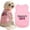 pink, variant on Pet 1 Pack Dog Shirt – Shirts For Small Dogs – Sleeveless Daddy’s Girl Dog Clothes – Breathable Summer Pet Apparel Stretchy And Stylish Puppy T Shirts