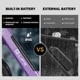 thumbnail image 3 of Qlife Cityone 2.0 EBikes for Adults,26" Electric Mountain Bike with 48V 10.4Ah Battery 500W,Max 28MPH Electric Bicycle,7-Speed（Purple）, 3 of 6
