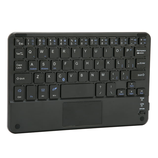 Teclado para Android, teclado inalámbrico de 7 pulgadas, teclado pequeño ultradelgado para Windows, teclado diseñado por expertos