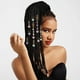 thumbnail image 4 of Joyería colgante para el cabello con trenza colgante de color joyería para rastas suavidad para bodas ANGGREK Otros, 4 of 8