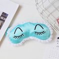 thumbnail image 4 of Sleep Mask Cute Soft Plush Breathable Eye Mask Eye Sleeping Cover for Travel, 4 of 10