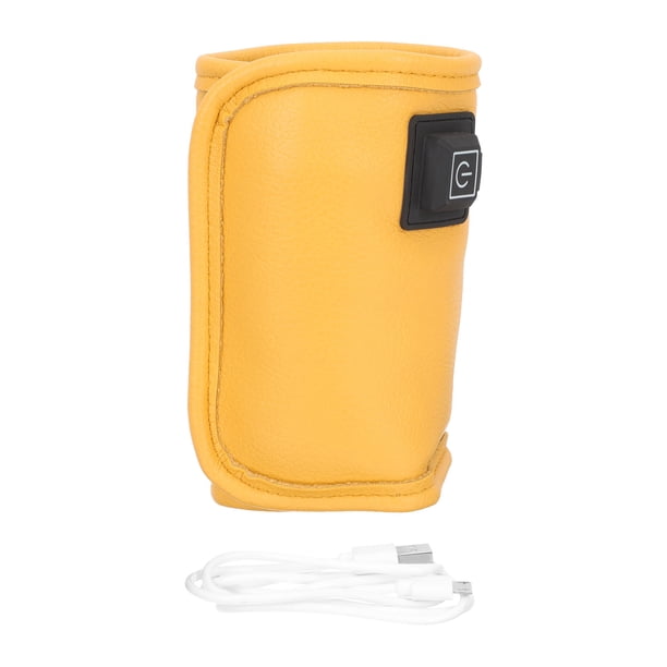 Calentador de biberones portátil USB con funda para viajes en coche