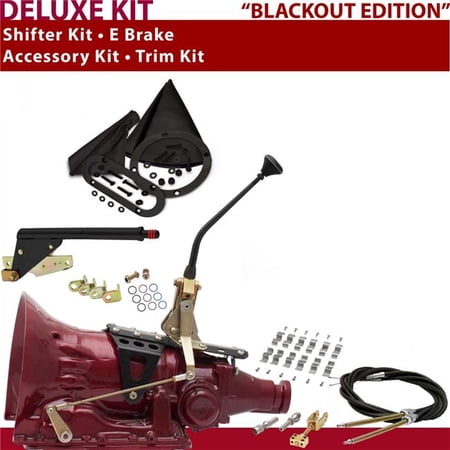 American Shifter AOD Shifter Kit 10 in. E-Brake Cable Clamp Trim Kit for CB9A9