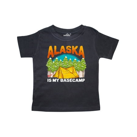 

Inktastic Alaska Camping Vacation Gift Toddler Boy or Toddler Girl T-Shirt