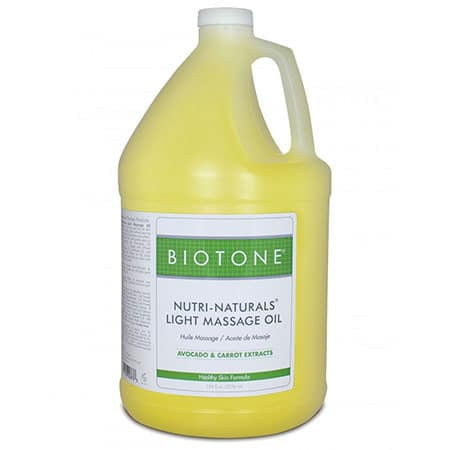 Biotone Nutri Naturals Light Massage Oil - 1 Gallon
