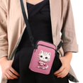 thumbnail image 4 of HELLHERO Cat Pattern Messenger Bag, Polyester Adjustable Shoulder Strap for Adult, 4 of 6