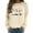 Beige, variant on Dog Ghost Halloween Sweatshirts for Women 2025 Long Sleeve Crewneck Cute Dog Pumpkin Graphic Sweatshirt Pullover Tops