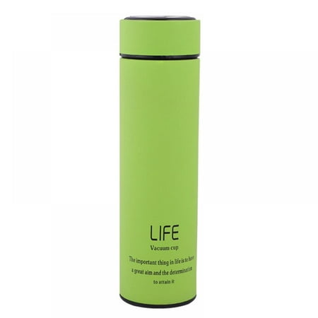 

Deals Water Bottle 17 oz Stylish Thermos Flask Water Bottle Insulated Stainless Steel Vacuum Water Bottle With Strainer Sport Hydro Container for Home Office School Outdoor Camping