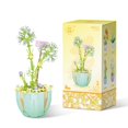 thumbnail image 1 of Bloques De Construcción De Flores , Artificiales Románticas Creativas , Proyecto Decoración DIY Conjunto De Colección Botánica Para Navidad , Día De San Valentín , Niñas , Señoras, 1 of 4