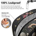 thumbnail image 5 of Lunch Bag Lunch Box for Women Reusable Insulated Lunch Cooler Bags,Large Capacity for Work Travel Picnic,Water-Resistant Halloween Lunch Tote Bag Gifts for Woman Mom Black, 5 of 6