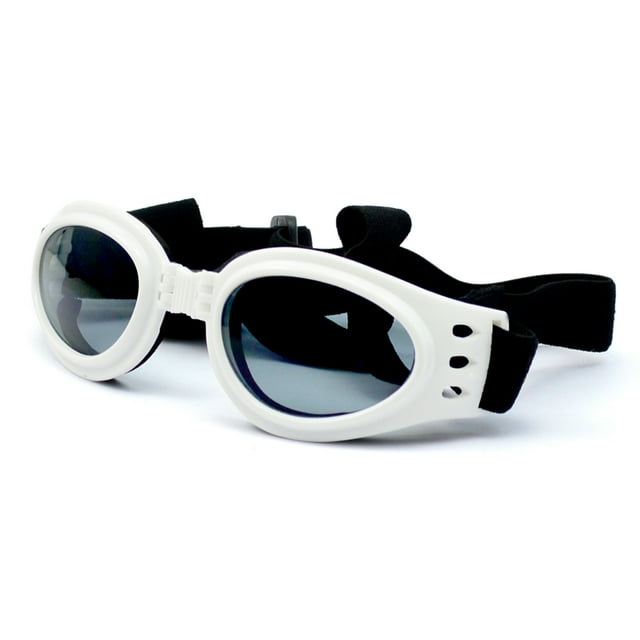 Lunettes de Protection Pliables pour Chiens, Étanches, Adaptées aux Chiens de Taille Moyenne