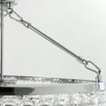 thumbnail image 6 of 3 light Pendant Modern Crystal Chandeliers Lighting Pendant Ceiling Lights Fixture Lamp for Dining Living Room, Chrome, 6 of 7