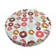 thumbnail image 1 of Disketp Colorful Donuts Funda Redonda para Taburete, Funda de Cojín para Silla de Bar Suave y Elástica-12 inch, 1 of 7