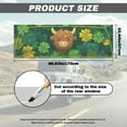 thumbnail image 7 of SEANATIVE Truck Rear Window Decal 66.9" x 22.4" Easy to Install Car Decor St. Patrick's Day Graphic Decal for Pickup Truck SUV Back Window, Cartoon Highland Cow Shamrock Green, 7 of 7