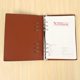 thumbnail image 4 of A5 Notebook 6 Holes PU Leather Cover Notebook (Black), 4 of 5