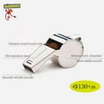 thumbnail image 2 of Whistle Outdoor Large Volume Whistle Disaster Prevention Goods 304 Stainless Steel, 2 of 10