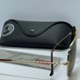 thumbnail image 4 of RB-Hip Hop-sunglasses Brand new Auth Aviator Unisex sunglass RB3025 Gold/Brown Polarized 55, 4 of 5