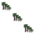 thumbnail image 3 of Naiovety 15pcs Mix Size Layout Model Train HO Palm Trees Scale N O Scenery Layout Z Type1 NO1, 3 of 6
