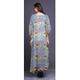 thumbnail image 4 of Bimba LadiesKaftanHoliday Loungewear Maxi Dress Beach Coverup, 4 of 5