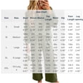 thumbnail image 3 of Xinoom Women Ribbed Knit Two Piece Outfit Set, Henley V‑Neck Long Sleeve Top and Wide Leg Pants, Cozy Loungewear Tracksuit for Casual Home Travel Wear Army Green,L, 3 of 6
