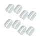 thumbnail image 2 of Protector de dedos de los pies Fernando fundas de silicona duraderas fáciles de usar transparentes 8 piezas, 2 of 8