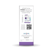 Optase Dry Eye Intense Drops, 0.33 fl oz, Eye Lubricant Provides Protection for Moderate To Severe Dry Eye Symptoms