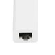 thumbnail image 1 of Hub de puertos concentrador adaptador de red blanco ultradelgado para OS X para Linux para Xp para ANGGREK Otros, 1 of 8