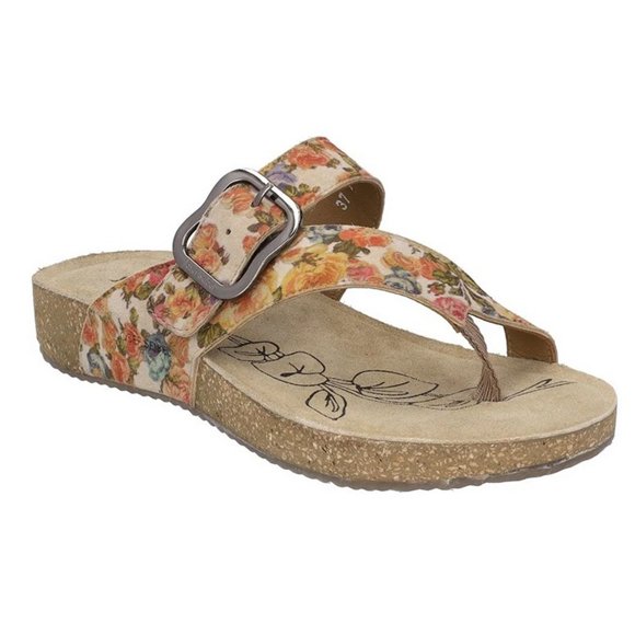 Josef Seibel Womens Tonga 77 Leather Sandals