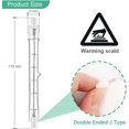 thumbnail image 2 of Set of 5 R7S Halogen Bulb 118mm 200W 230V, R7S Halogen Rod 118mm, R7S Halogen Bulb Dimmable Halogen Rod Lamp for Building Spotlight, Work Landscape Li, 2 of 5