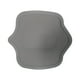 thumbnail image 3 of Tabla de espuma Lipo, faja de cintura, recuperación gruesa, tabla portátil para el vientre, tabla Abdominal para viajes, uso diario al aire libre gris ovalado Yinane Tablero de espuma lipo, 3 of 8