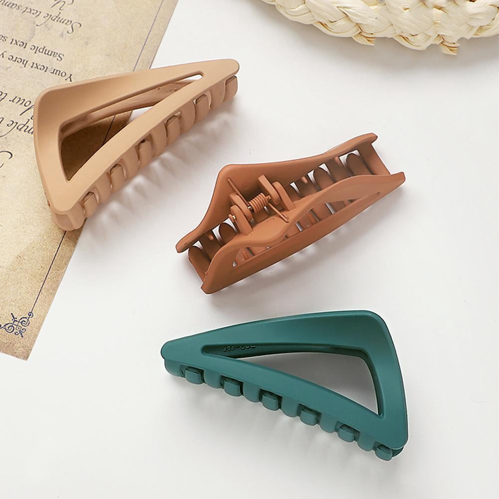 New Fashion Headwear Colorful Hairpins Hair Clip Crab Hair Claws For Women Girl Simple And Elegant Clamp Women Hair Accessories