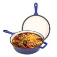 thumbnail image 6 of Enamel Cast Iron Soup Pot with Handle, Suitable for Ceramic, Gas, Induction Cooker or Barbecue Grill, 6 of 9