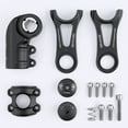 thumbnail image 4 of GEWAGE Bike Stem 130 Degree Adjustable MTB Stem Short Handlebar Stem Riser Extender 31.8x75mm for, 4 of 8