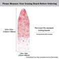 thumbnail image 5 of HELLHERO Ironing Board Cover Only (No Board), Pink Cherry Blossom Floral Print, Fits Standard Size 15x54", Scorch Resistant Pad, 5 of 5