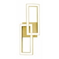 thumbnail image 3 of SIAS0717LAJUDGD AFX Sia - 25W 2 LED Wall Sconce In Contemporary Style-16.75 Inches Tall and 6.75 Inches Wide-Gold Finish, 3 of 3