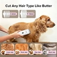 thumbnail image 4 of Pet Shaver Quiet Waterproof, Professional Electric Hairdressing Clippers for Cats Dogs, Grooming Tool, 4 of 5
