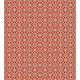 thumbnail image 3 of East Duvet Cover Set, Big Circles and Squares Curvy Lines Starry Tile Symmetrical Traditional Design, Decorative 3 Piece Bedding Set with 2 Pillow Shams, Queen Size, Scarlet Lavender, by Ambesonne, 3 of 3