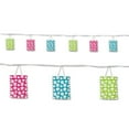 thumbnail image 2 of Beistle 12' Hibiscus Lantern Garland Assorted 2/Pack 54569, 2 of 3