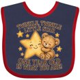 thumbnail image 3 of Inktastic Twinkle Twinkle Little Star First Birthday Boys or Girls Baby Bib, 3 of 4