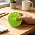 thumbnail image 5 of Apple Squishy, Green Apple Stress Ball, Silicone Fidget Stress Reliever, Slow-Rise Squeeze Stress Reliever, Desktop Decor, 2.8-Inch, 5 of 6