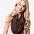 thumbnail image 4 of Seamless Infinity Scarf, Versatile Cotton Loop for Women,90*80cm,16, 4 of 41