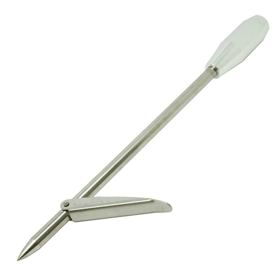 Spearfishing 7.5" Stainless Steel Pole Spear Tip Single Barb Head