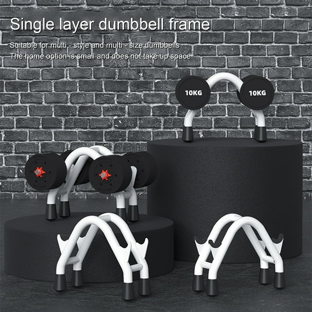 Strong Load-bearing Strengthened Dumbbell Rack Household Fitness Dumbbell Storage Rack Cardio Accessories