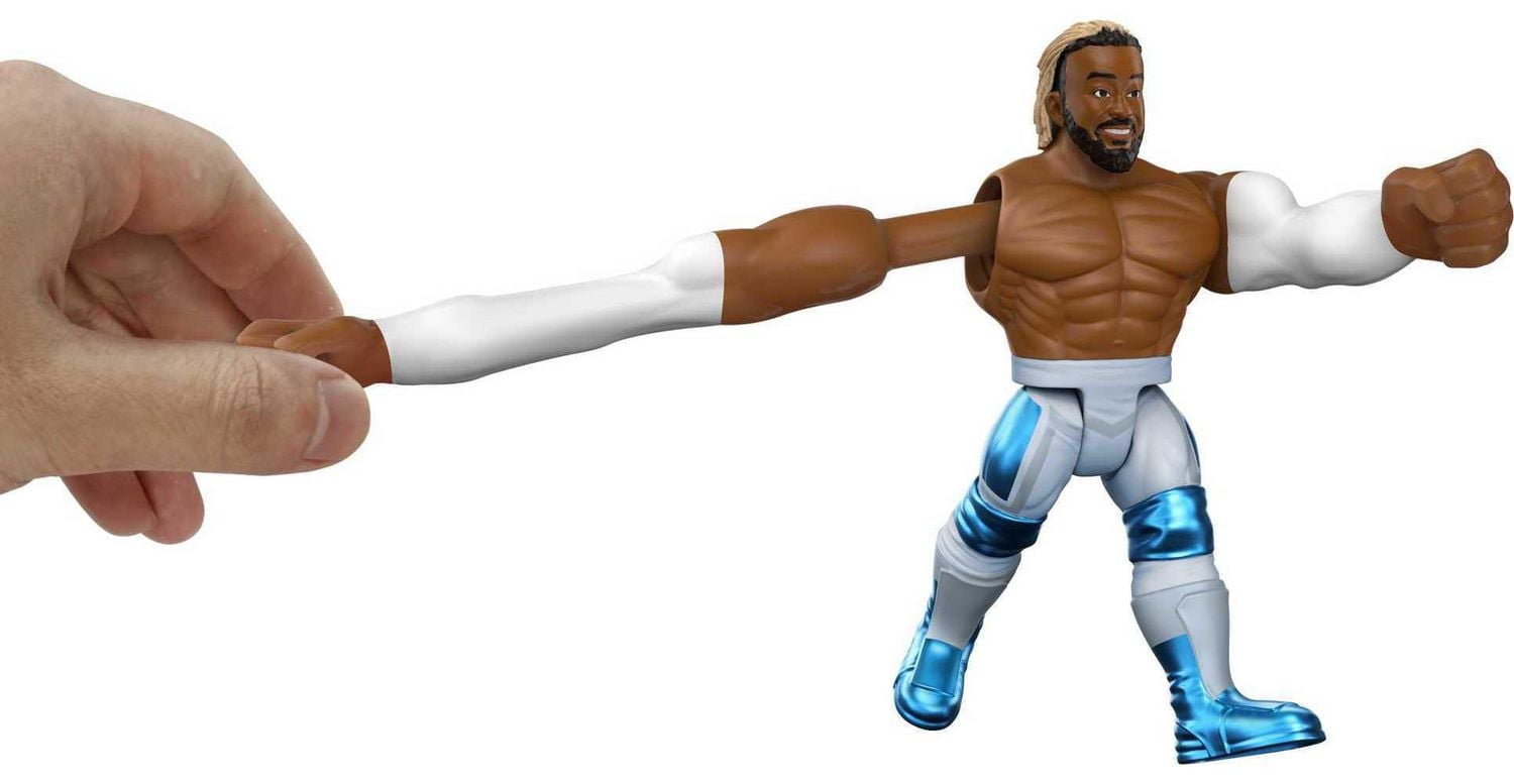 WWE – Bend 'N Bash – Figurine articulée – Kofi Kingston