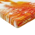 thumbnail image 2 of Ambesonne Flower Fitted Sheet 2 Pcs Set, Sun Flower Reflection, Twin XL, Orange, 2 of 3